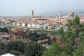 Blick auf die Stadt der Knste Florenz