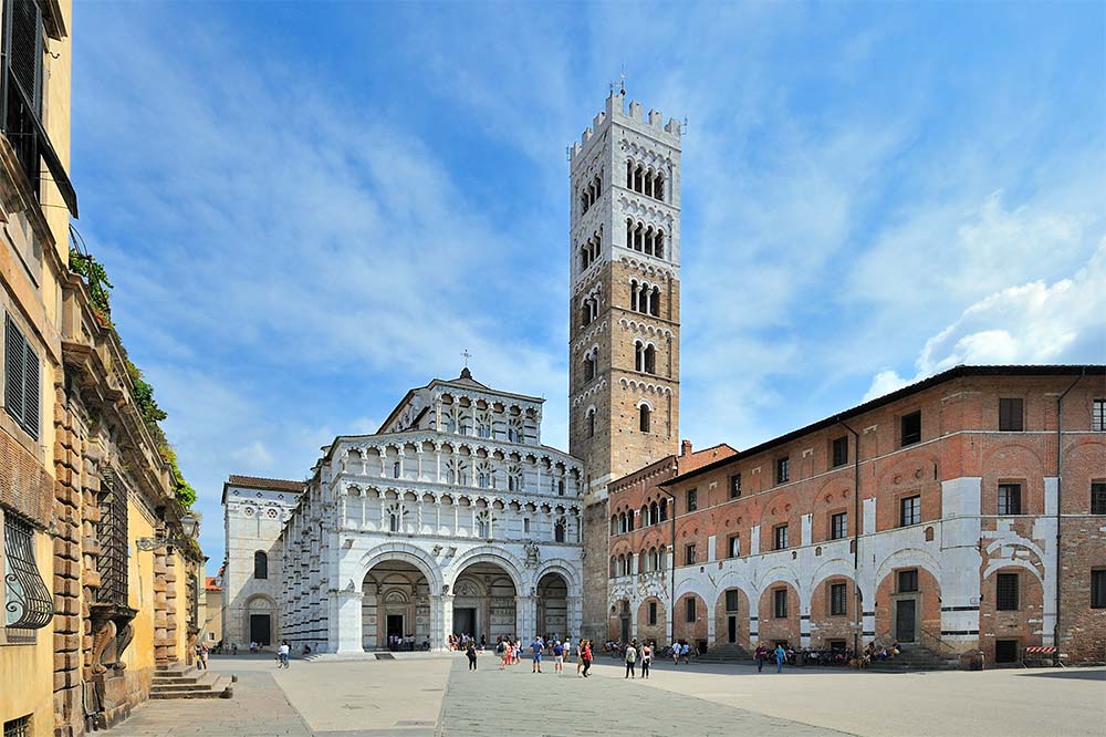 Lucca in der Toskana