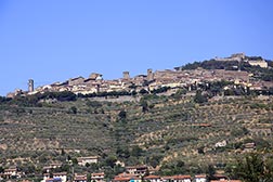 Cortona hoch oben