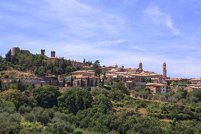 Montalcino Montalcino in der Toskana