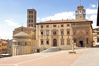 Arezzo in der Toskana Arezzo in der Toskana