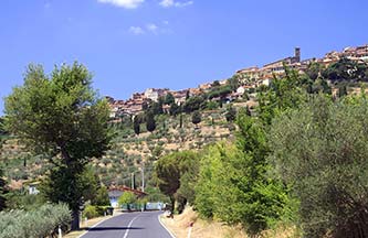 Cortona in der Toskana Cortona in der Toskana