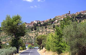 Cortona in der Toskana